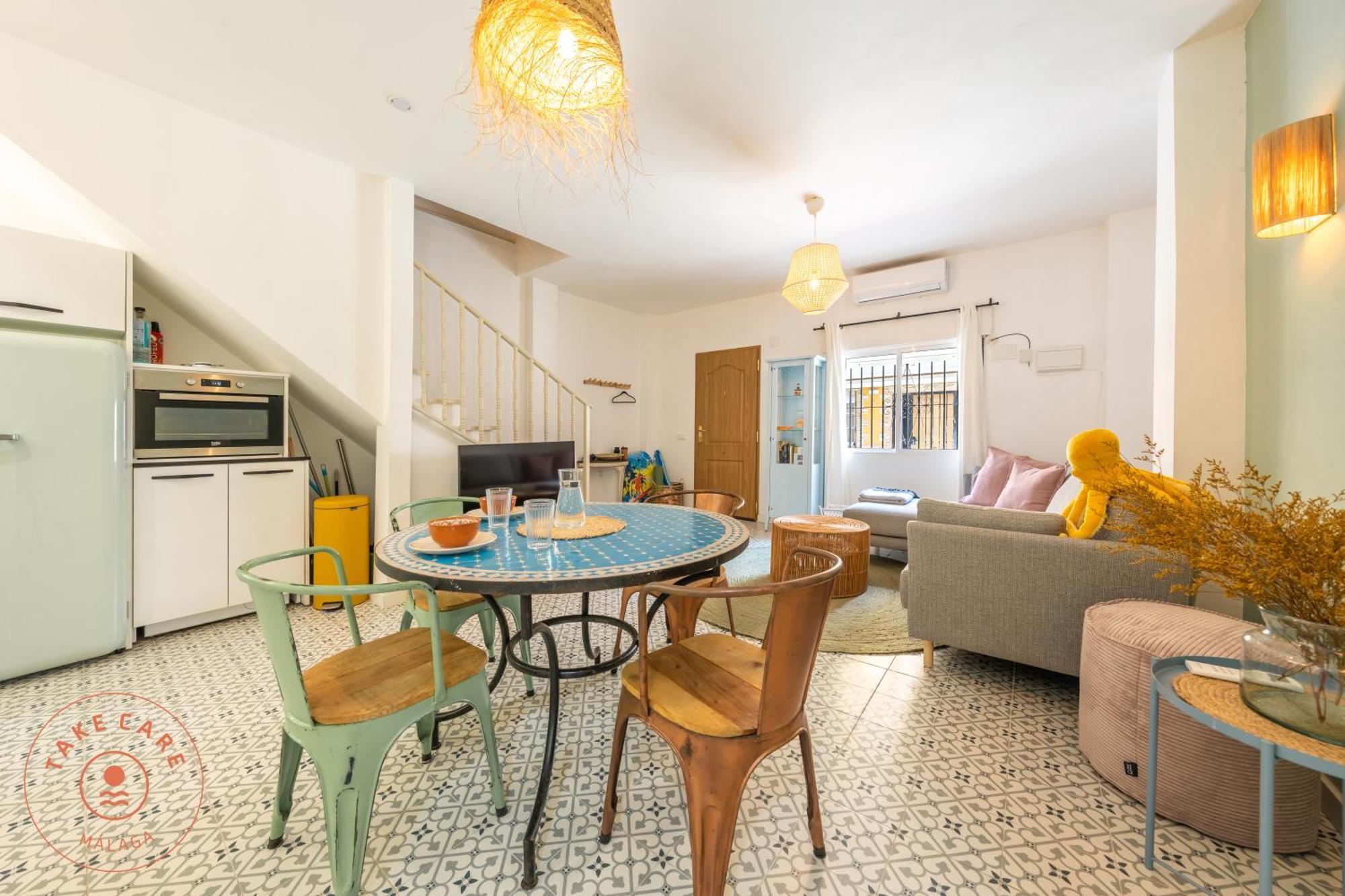 Colourful Fisher House Pulpito In El Palo! - Tcm Malaga Bagian luar foto